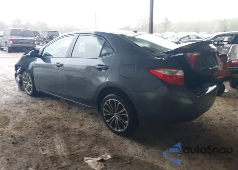 2015 Toyota Corolla S Plus from USA, damaged, VIN 2T1BURHEXFC420655
